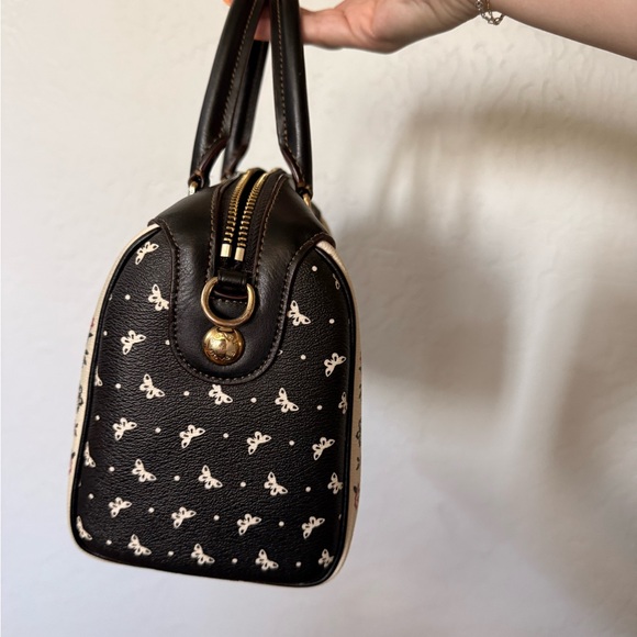 Coach Mini Bennet Satchel in Butterfly Bandana - Picture 4 of 10